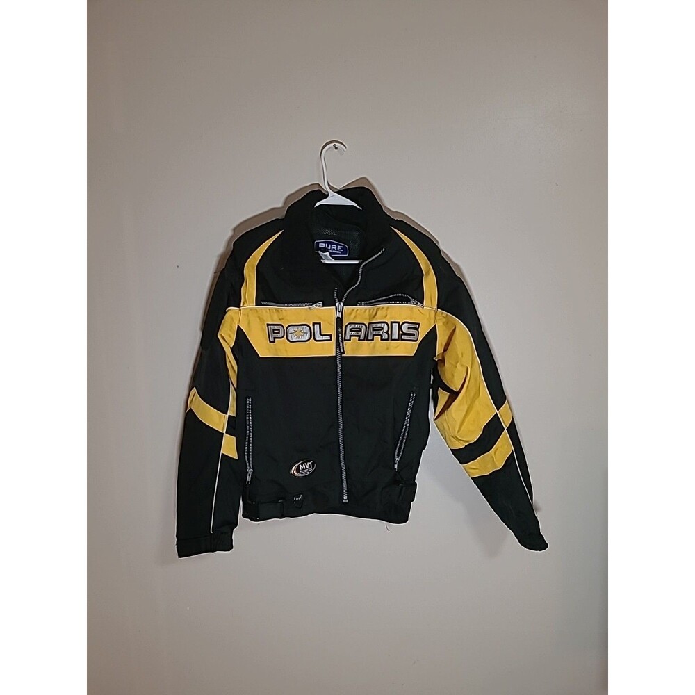 Polaris Snowmobile Jacket Medium Padded Waterproof Reflective Breathable